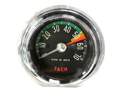 391221 60 5500 Redline Complete Tach / Tachometer - 1960 Early Generator Driven