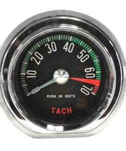 391222 60 6500 Redline Complete Tach / Tachometer - 1960 Early Generator Driven
