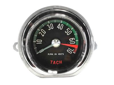 391222 60 6500 Redline Complete Tach / Tachometer - 1960 Early Generator Driven