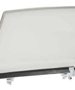411046L 56-62 Deurglas - gemonteerd met frame (ongedateerd) Glas: helder Zijkant: links