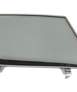 411051L 56-62 Deurglas - gemonteerd met frame (ongedateerd) Glas: groene tint Zijkant: links