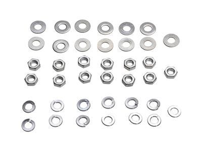 421214 1953-1957 Kit met ovale montagemoeren en ringen voor grille