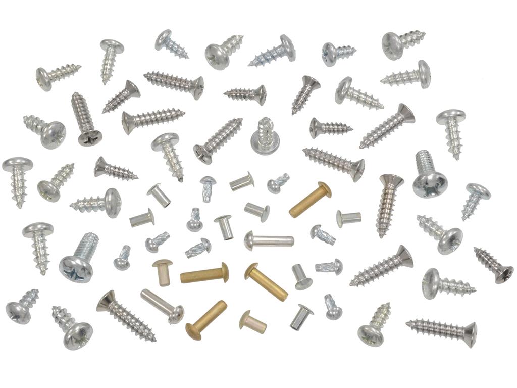431018 56-62 Hardwareset voor het opnieuw opbouwen van hardtop - 66 stuks