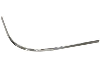 431242R 61-62 Hardtop Rear Lower Window Stainless Steel Moulding - Right (U/R) (ND)