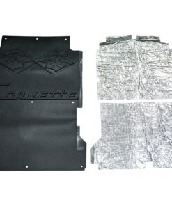 461276 58-62 Acoustishield-kapisolatie / voering met Corvette-script