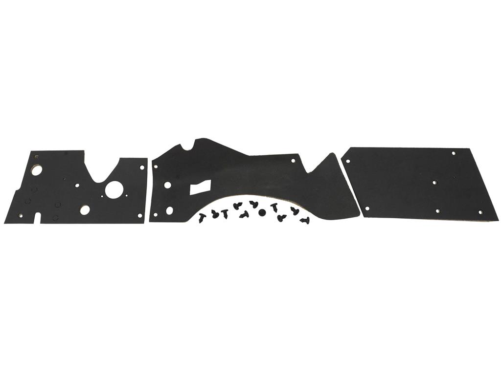 481013 1956-1957 Firewall-isolatiehandleiding Geen verwarming - Met bevestigingsmiddelen