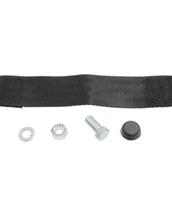 481024 Seat Belt Extender Kit - 12" - Black ( Mounts At Floor )