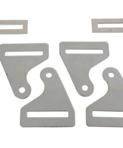 481420 1956-1962 Vloerbeugel veiligheidsgordel - Hambone en spanner correct - Geschikt voor 2 zitplaatsen