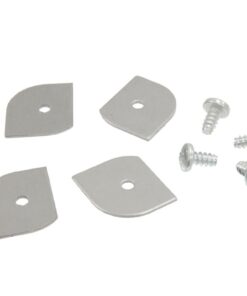 481439 53-62 Clip voor deurlijst dashboardkastje - 4 houders met 4 schroeven