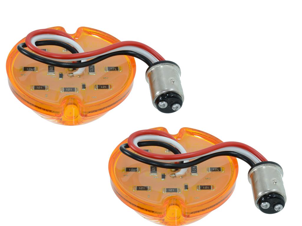 491025 53-62 Led-parklicht met amberkleurige lens en pakking - Afbeelding 2