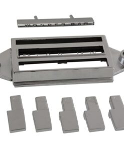521235 58-60 Radio Face-rebuild-kit (zwarte letters)