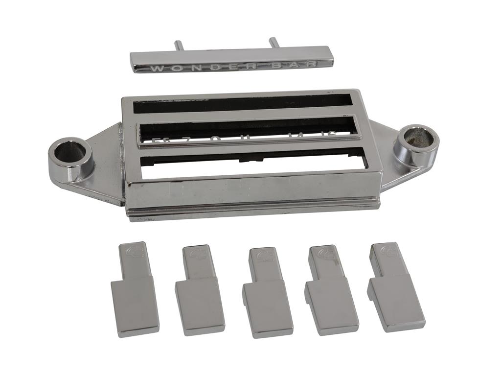 521236 58-60 Radio Face Kit - Wonderbar witte letters