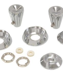 521243 61-62 Radio Knob Kit - And Spacer