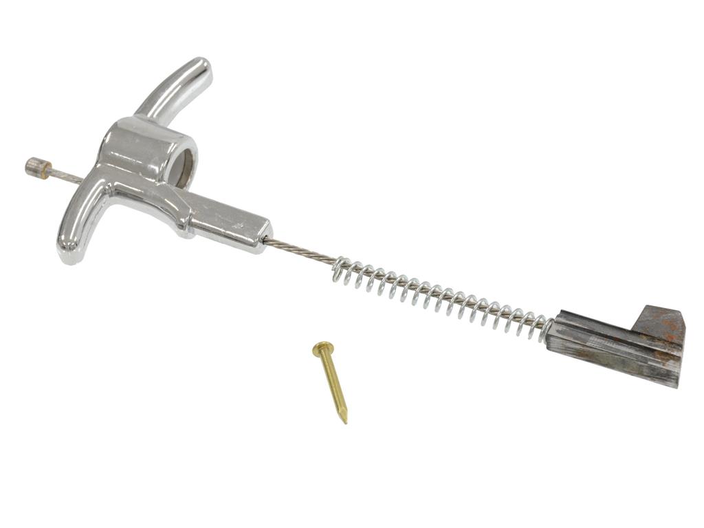 531111 59-63 4 Speed Shifter Reverse Lockout T Handle With Cable - Afbeelding 2