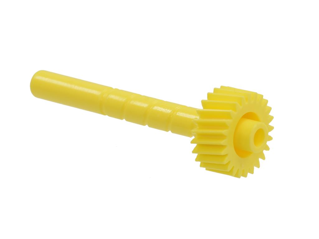 531127 55-60 snelheidsmeter aandrijftandwiel 24 tanden geel