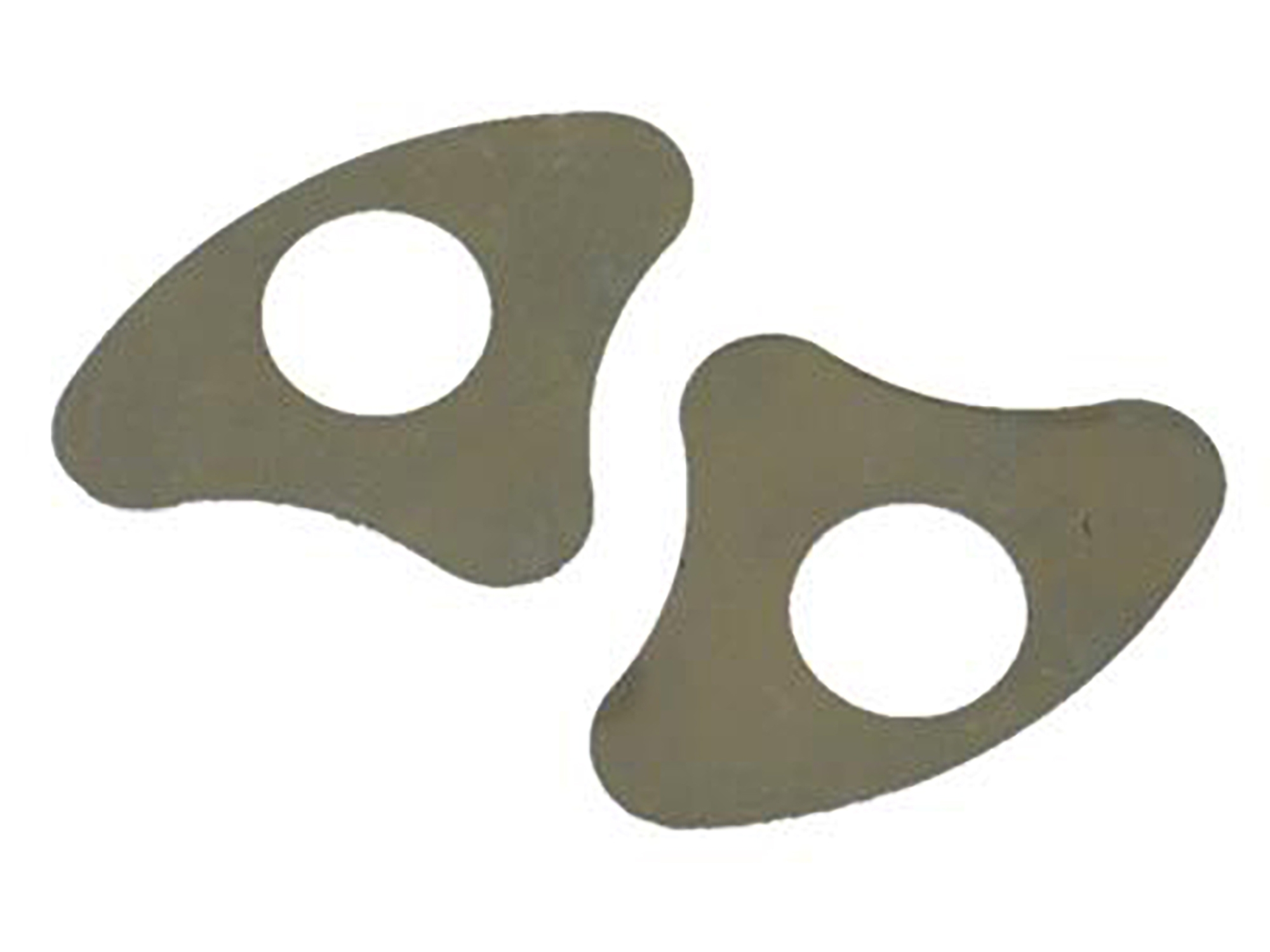 541008 53-55 Sluitplaat softtop/cabriotop - achterste vergrendeling op dekdeksel
