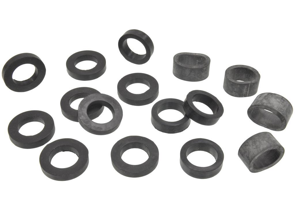 571009 53-62 Rubberen afdichtingsset voor A-arm / draagarmas vooraan - 16 stuks