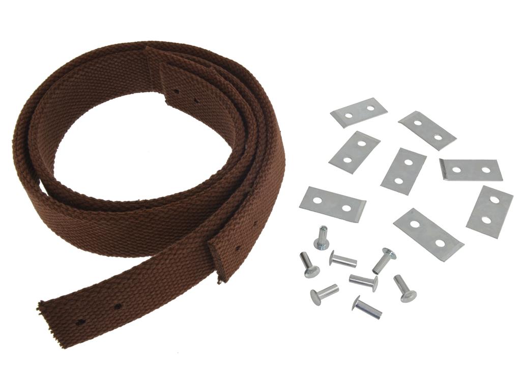 581062 59 Rear Axle Rebound Straps with Hardware Kit - Does Both Sides