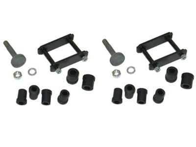 581066 53-62 Hardwareset met veermontage achteraan
