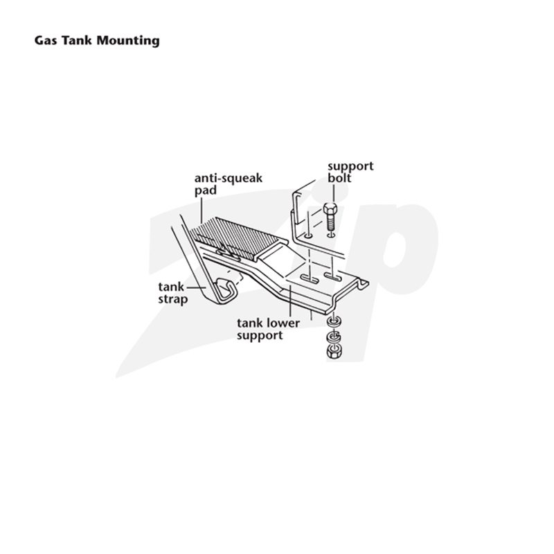 GT-23 63-67 Gastankriemen - Afbeelding 5
