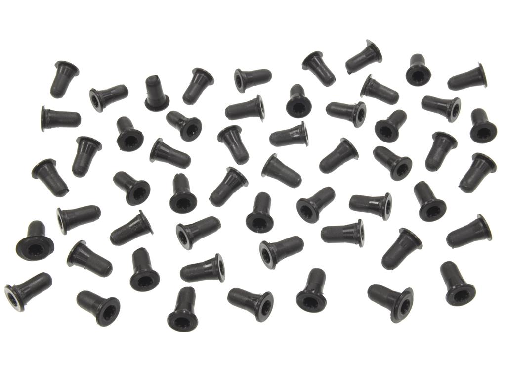 631018 59-60 Door Weatherstrip Mount Set - Hole Retainer - 54 Pieces