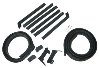 631104 1959-1960 Tochtstripset voor softtop/cabriotop - geen houder