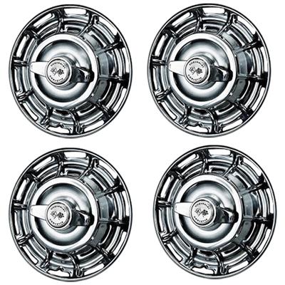 641107 59-62 Hubcap Set - With Spinner - Imported