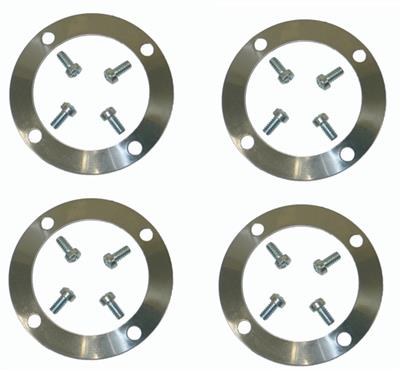 641109 56-62 Set wieldopspinnerhouder en schroeven - 4 stuks