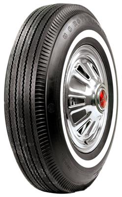 641132 62-64 Tire - 670 X 15 1" Whitewall US Royal Safety 800 (ND)