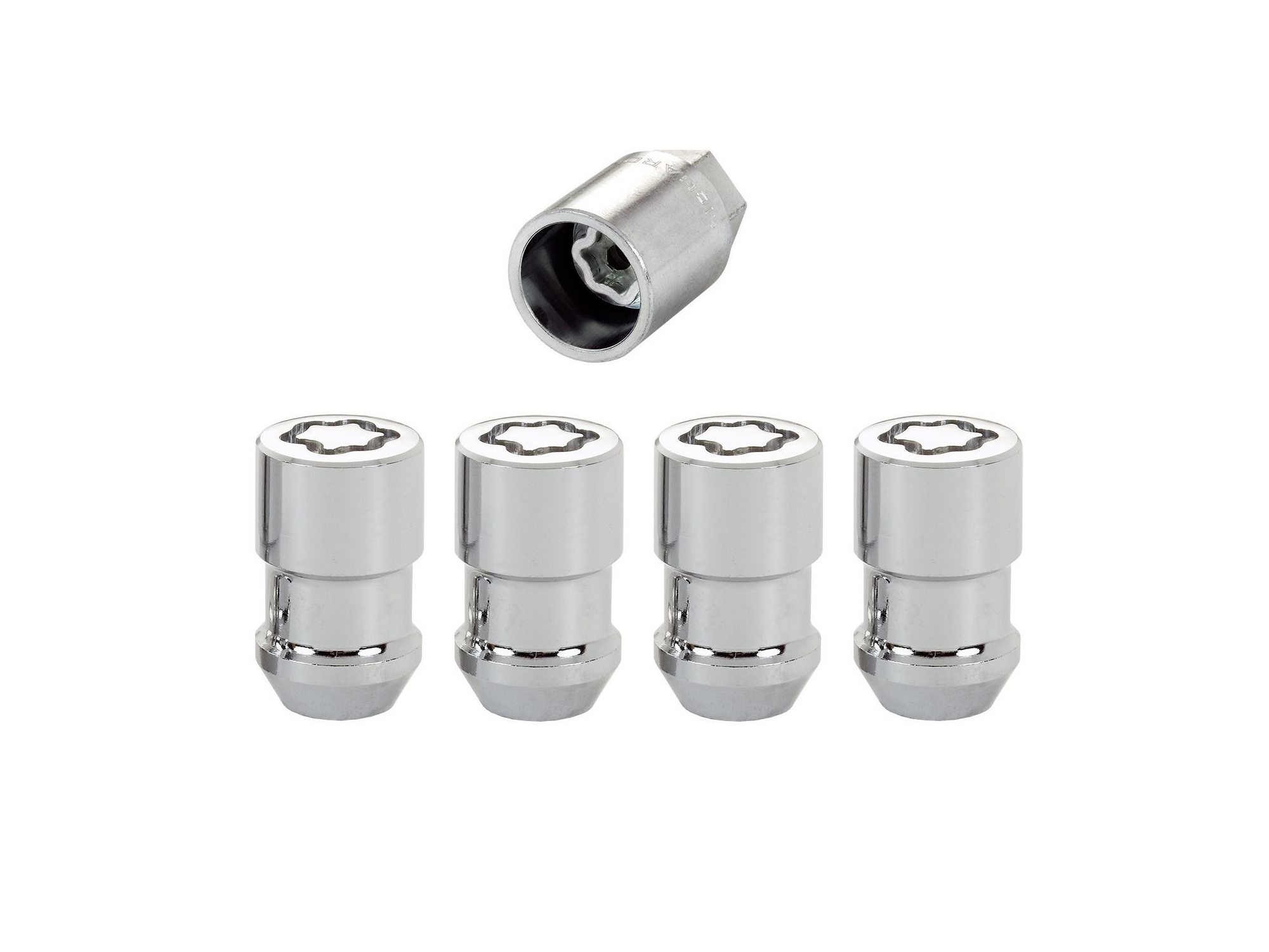 643321 53-82 wielsloten - van Mcgard set van 4 met sleutel - voor stalen wielen