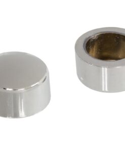 651076 56-62 Ruitenwisserbeveiliging - Aangepaste chromen doppen