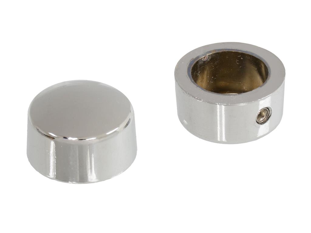 651076 56-62 Ruitenwisserbeveiliging - Aangepaste chromen doppen