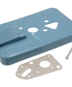 651126 62 Windshield Washer Bottle Lid - Blue - 1962 Late