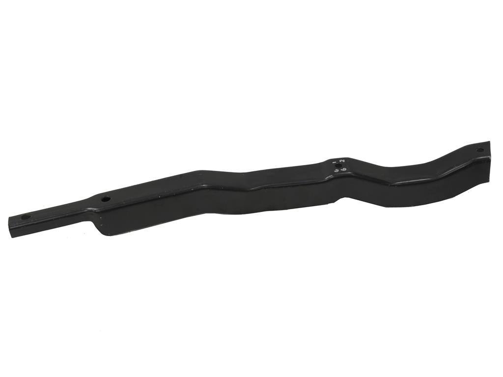 702501 61-62 Front License Bumperette Bracket - Right Hand - Reproduction - Gm# 3782766