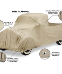 Alternative view of CC-154 53-19 Covercraft flanel autohoes (specificeer toepassing)