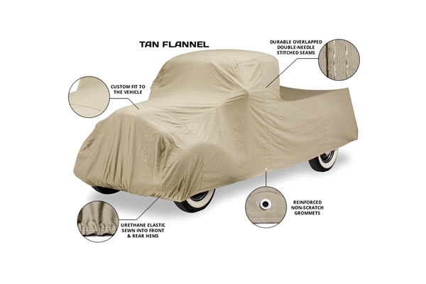 CC-154 53-19 Covercraft flanel autohoes (specificeer toepassing) - Afbeelding 2