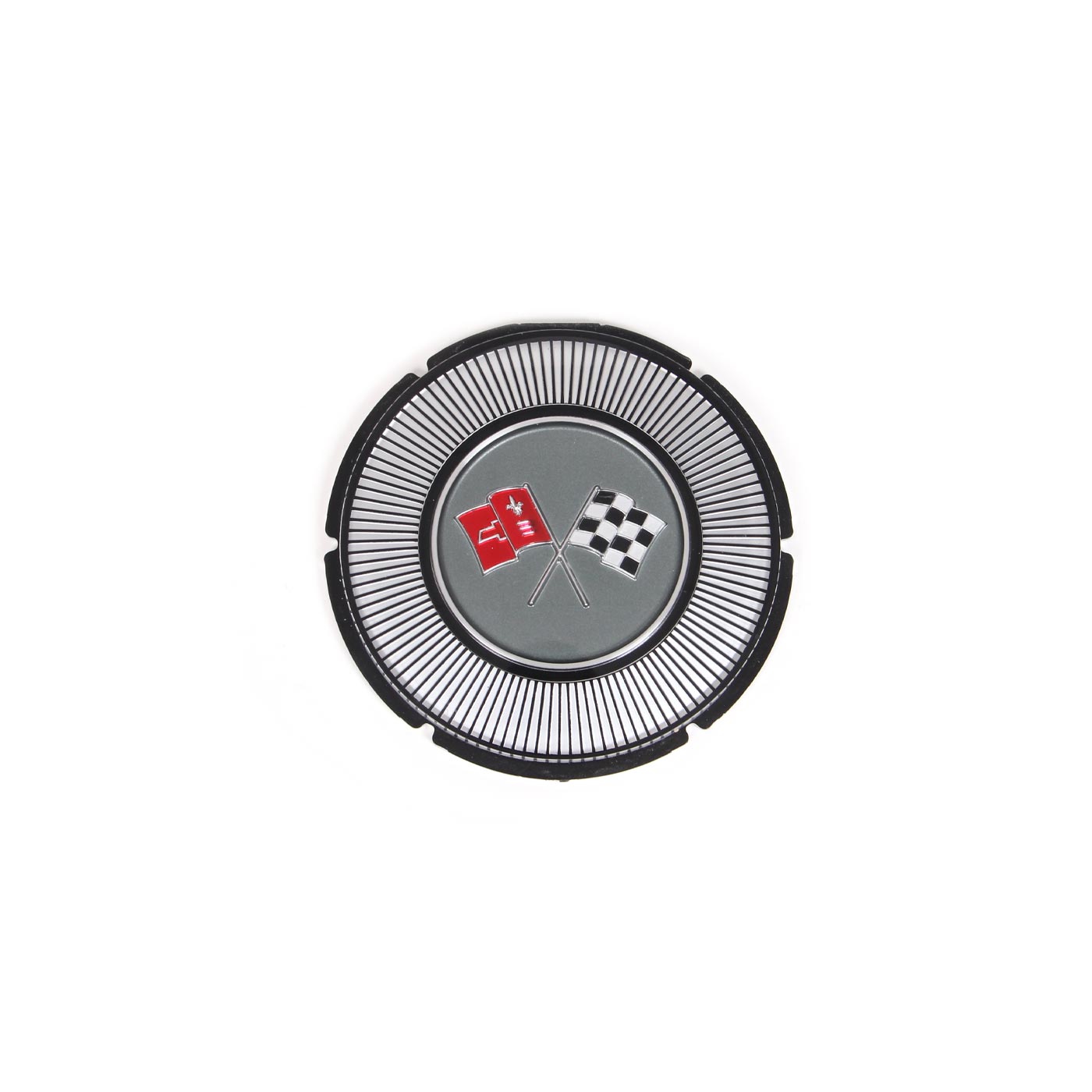 362021 66 Gas Door Emblem Repair Kit (Black Upper Flag)