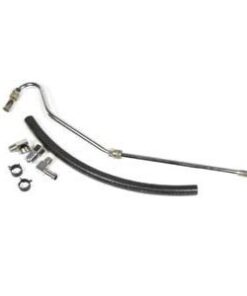 352335 64-65 350 & 365hp Fuel Pump to Carburetor Line Kit - Chrome