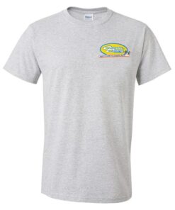 104001 T-shirt 84-96 Corvette Parts grijs