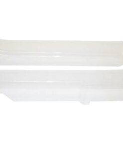 104070 84-87 Sill Ease deur Sill Protectors (Clear or zwart) Accessory stijl: Clear