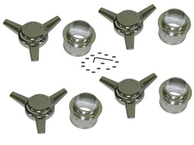 104180 84-87 Chrome Wiel Spinner-rechtoor