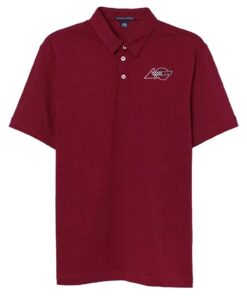 104236 40e verjaardag Ruby rood Polo shirt