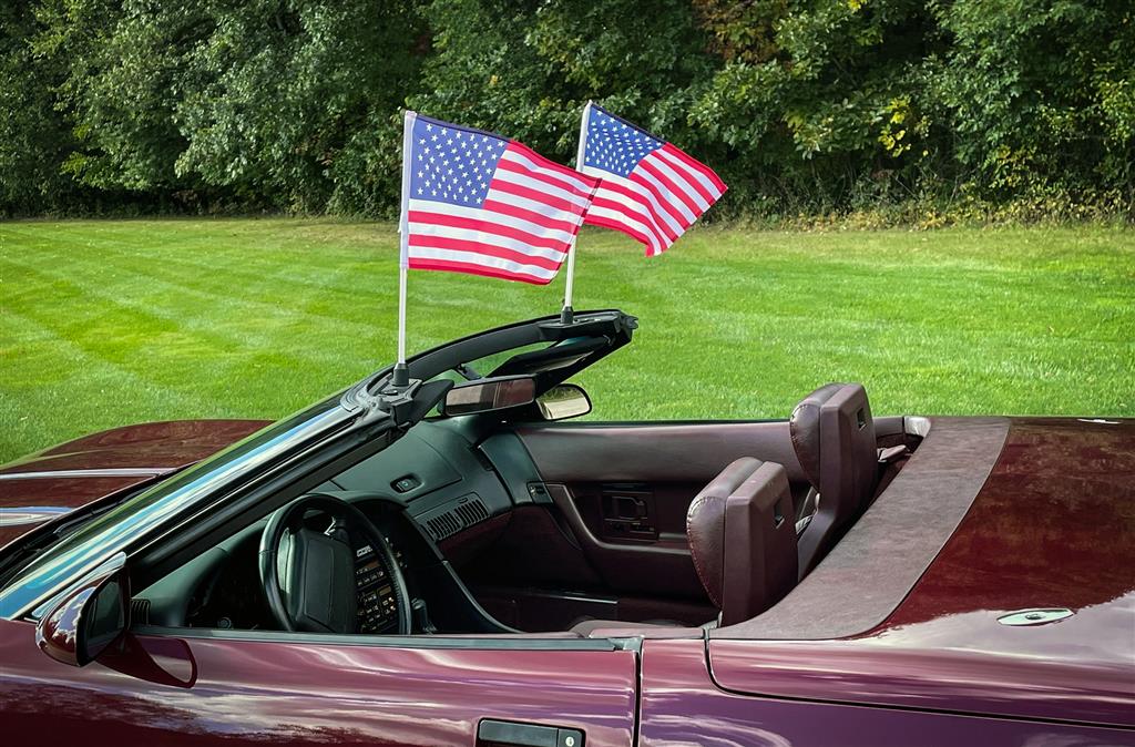 104432 86-96 cabriolet Windschild bevestiging Flag Caddies