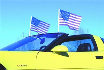 104551 87-96 Coupe Windschild bevestiging Flag Caddies