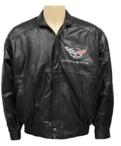 104616 Jas Lambskin Leather Black With C5 Inlay Logo *Clearance