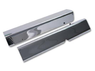 104660 90-96 Chrome deur Sill plaat / afdekking - paar