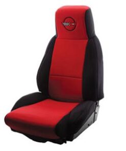 104673 89-90 NatSuit / Neopreen stoel Slip afdekkingen - C4 logo Sport Seats
