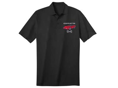 104742 86 Polo shirt - Zwart met externe C4 Converteerbare kleur en interieur kleur