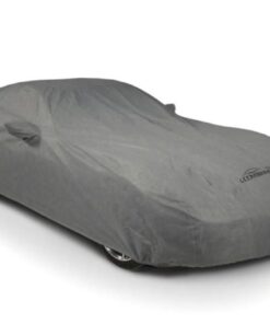 104807 84-96 auto afdekking Triguard grijs met geborduurde C4 voor- en achterlogo's