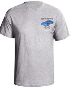 104822 91-96 T-shirt - Grijs met je buiten-en interieur Coupe kleuren